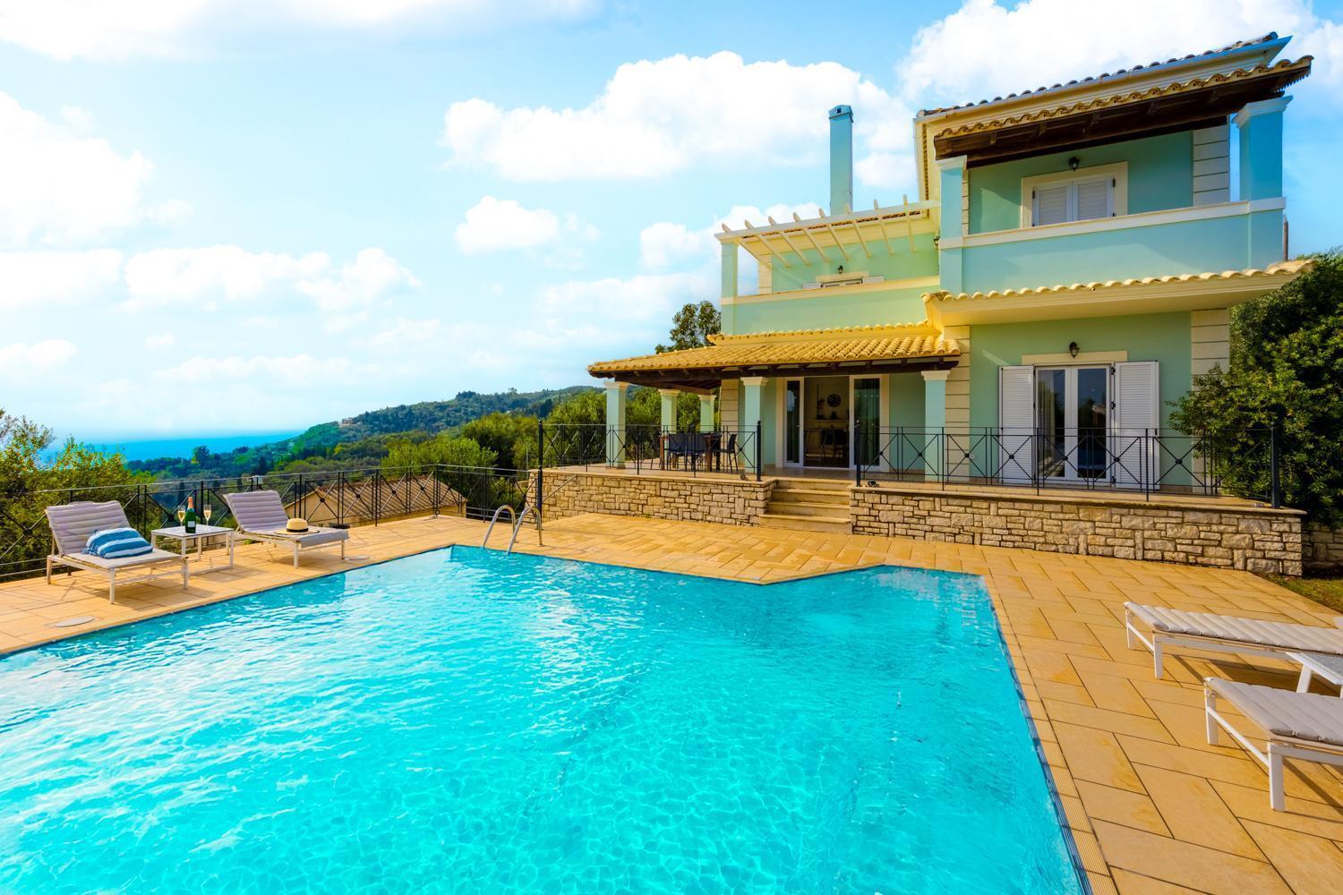 Villa Eleni Agios Stephanos Sidárion Exterior foto