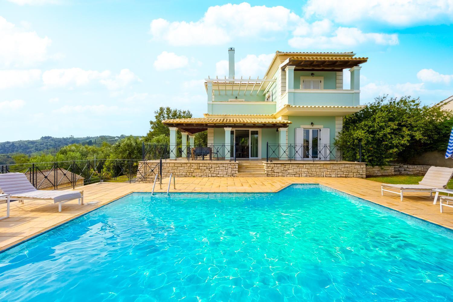 Villa Eleni Agios Stephanos Sidárion Exterior foto