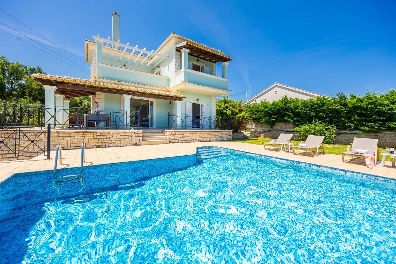 Villa Eleni Agios Stephanos Sidárion Exterior foto