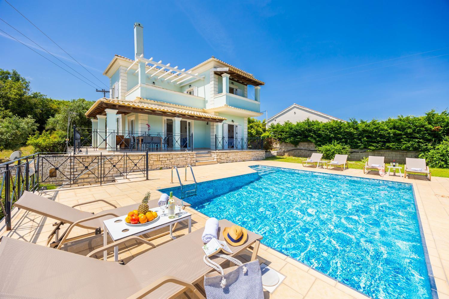 Villa Eleni Agios Stephanos Sidárion Exterior foto