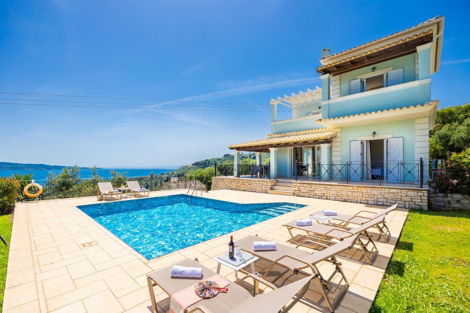 Villa Eleni Agios Stephanos Sidárion Exterior foto